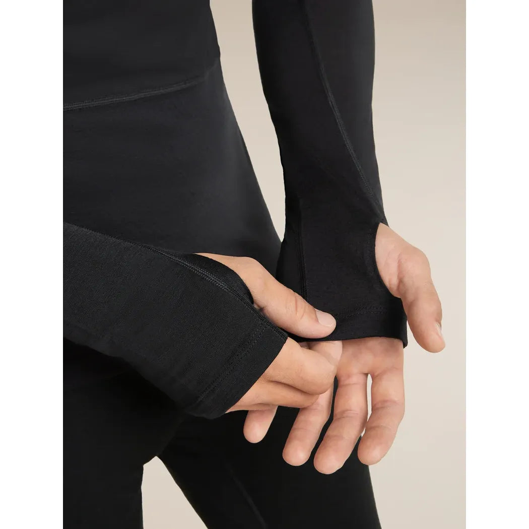 Icebreaker Men's Merino Blend 125 ZoneKnit LS Crewe