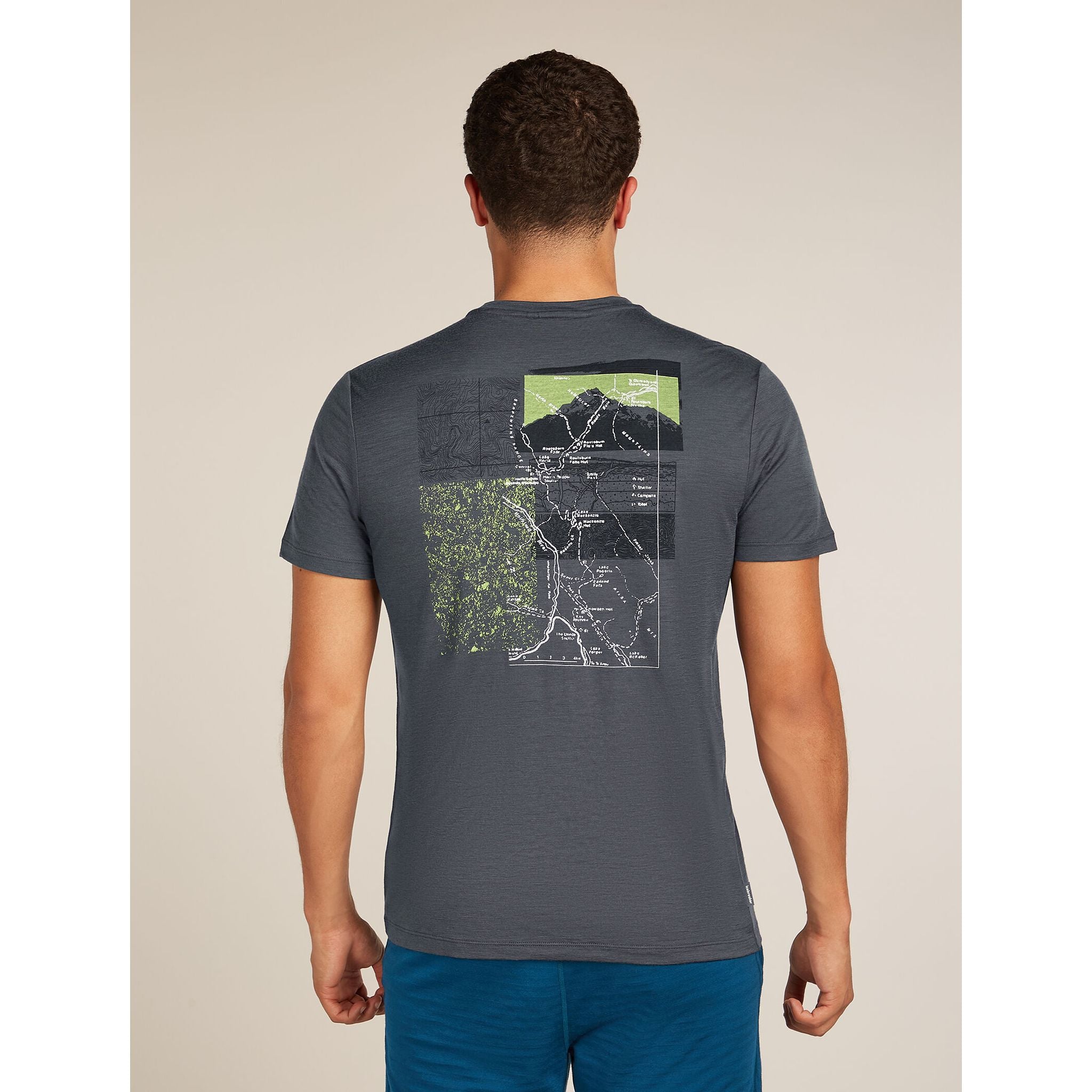 Icebreaker Men's Merino 150 Tech Lite SS T-Shirt Infographic