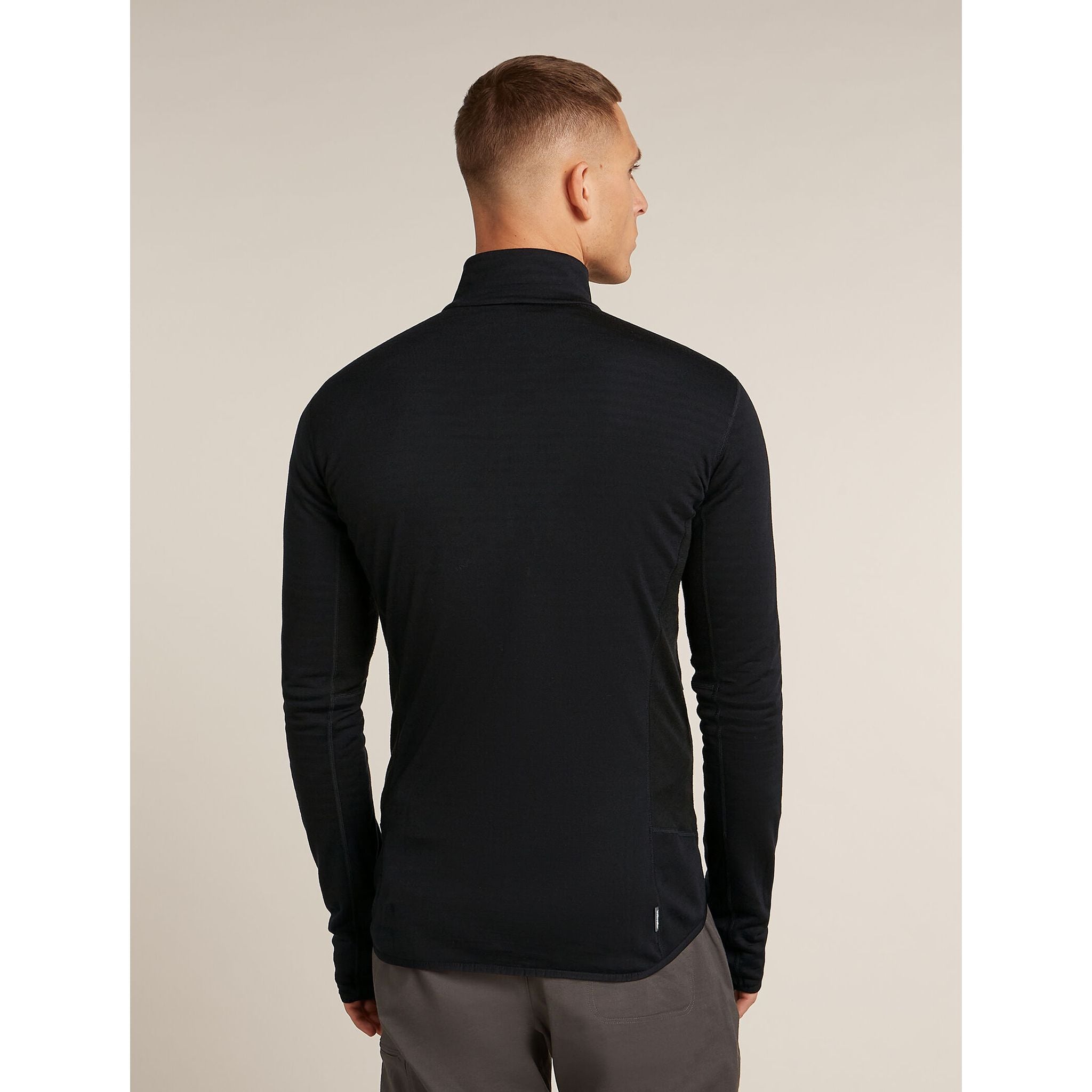 Icebreaker Men's Merino Blend 300 RealFleece Descender LS Zip
