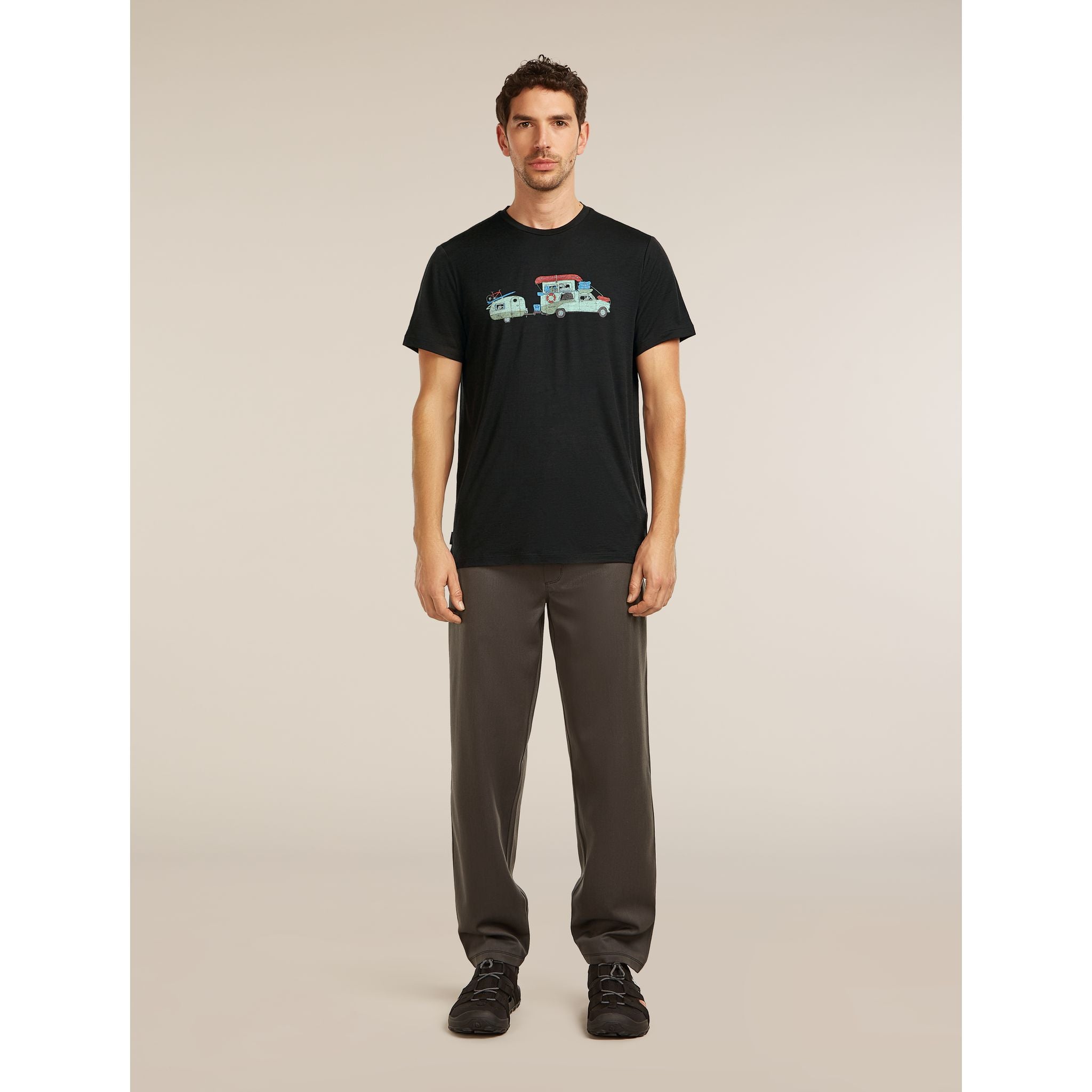 Icebreaker Men's Merino 150 Tech Lite SS Tee Transportage