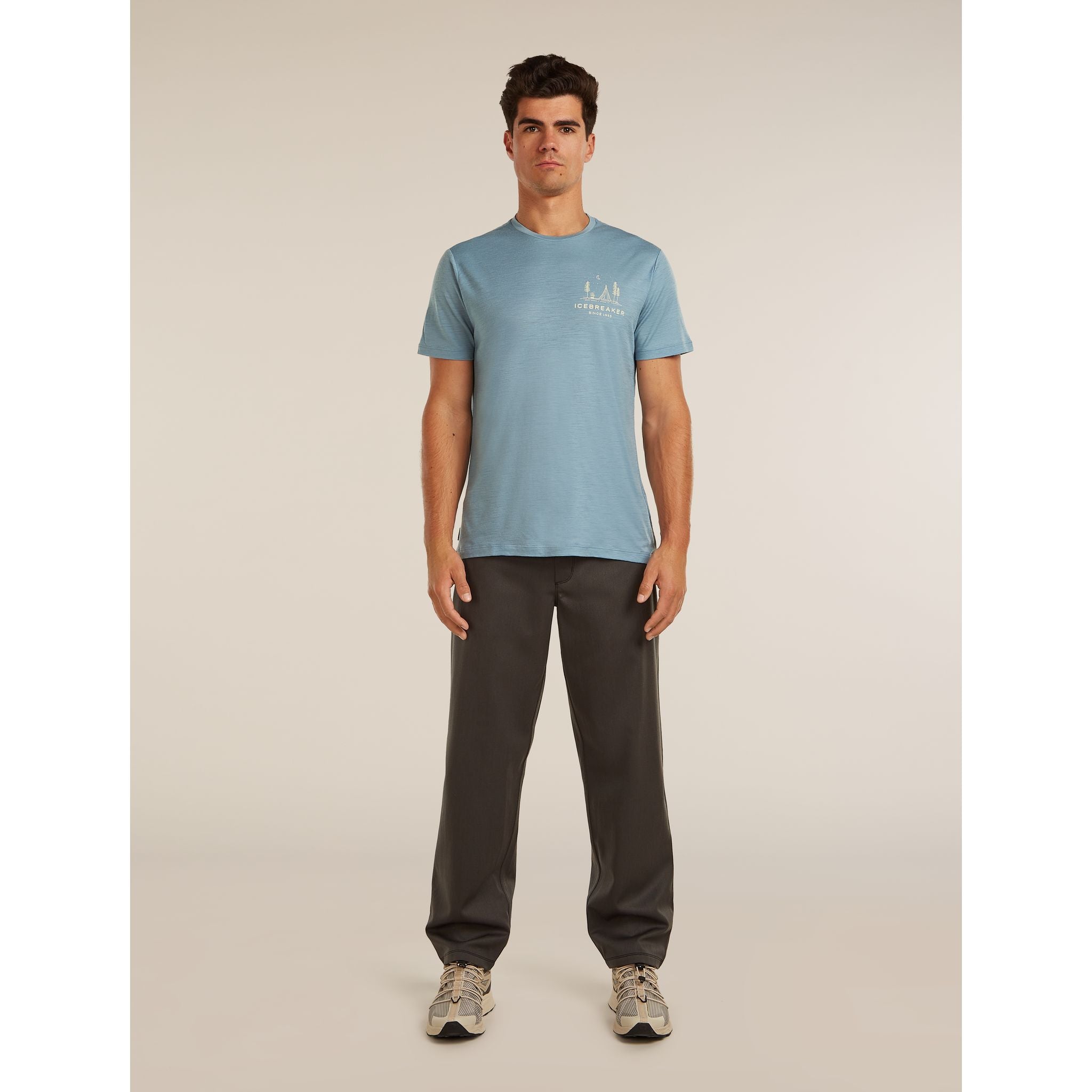 Icebreaker Men's Merino 150 Tech Lite SS Tee Peaceful Pass