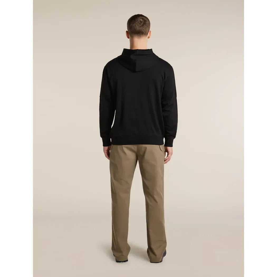 Icebreaker Men's Merino 360 Realfleece Elemental Long Sleeve Hoodie