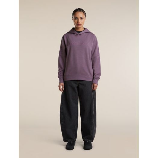 Icebreaker Women's Merino 360 Realfleece Elemental Long Sleeve Hoodie