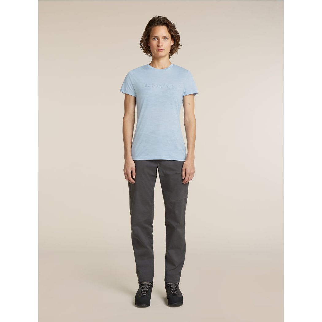 Icebreaker Women's Merino 150 Tech Lite T-Shirt IB Stitchline
