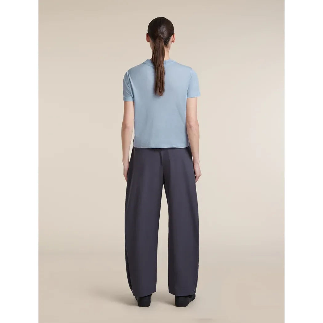 Icebreaker Women's Merino 150 Tech Lite Crop T-Shirt Great Heights