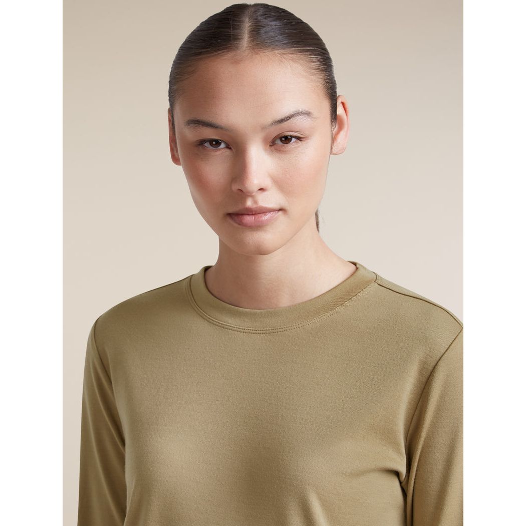 Icebreaker Women's 300 15.5 MerinoFine Long Sleeve Regular T-Shirt