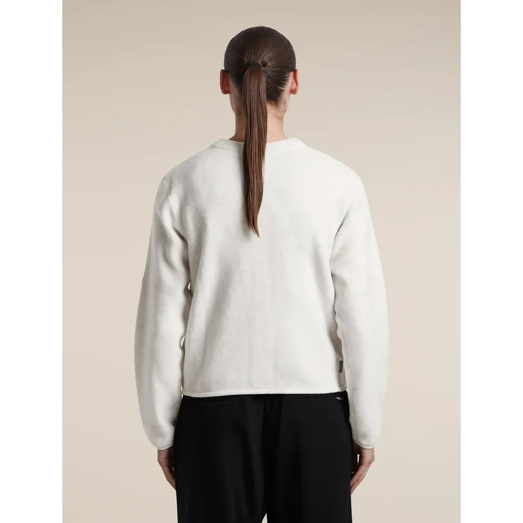 Icebreaker Women's Merino Blend 800 RealFleece Classic Pile Cardigan