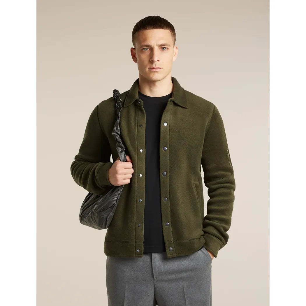 Icebreaker Men's Merino Blend 800 RealFleece Classic Pile Shacket