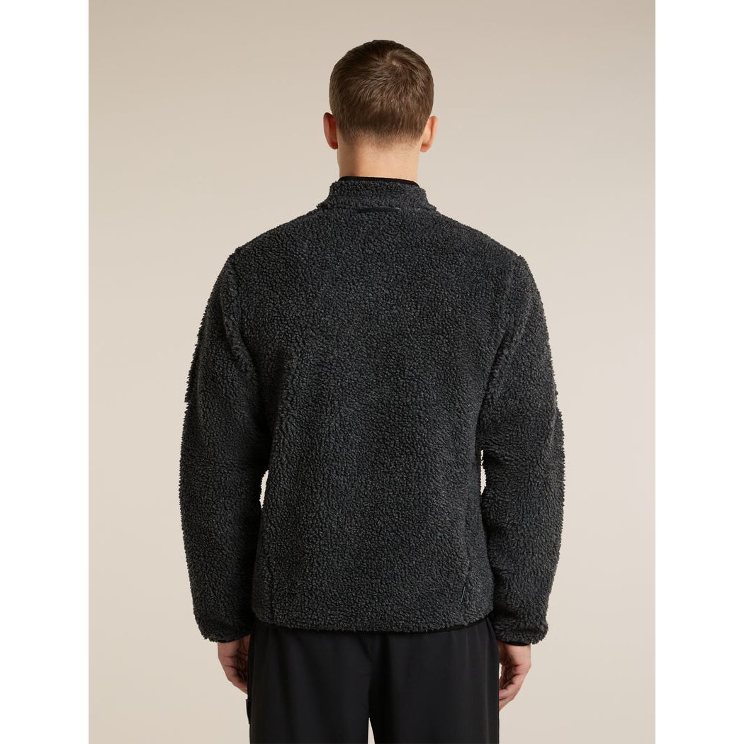 Icebreaker Men's Merino Blend 960 RealFleece High Pile Long Sleeve Zip