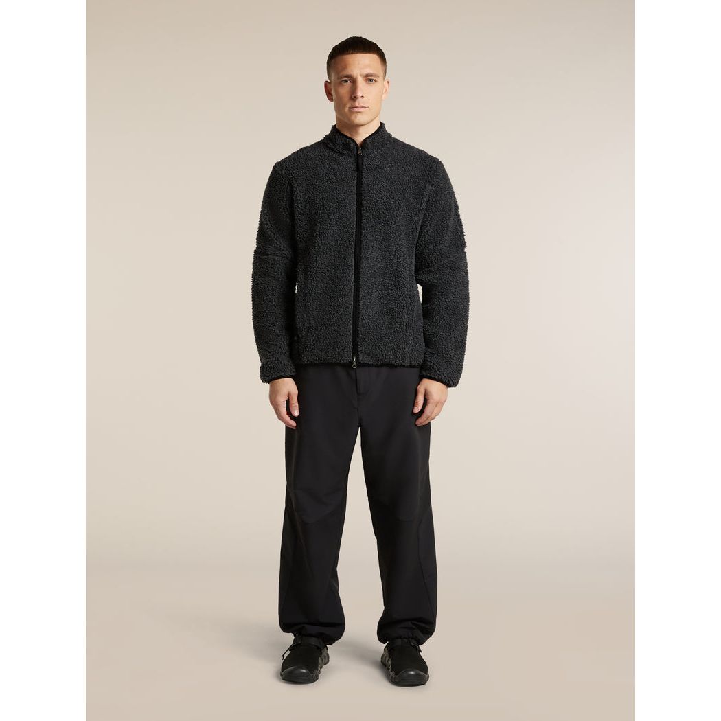 Icebreaker Men's Merino Blend 960 RealFleece High Pile Long Sleeve Zip
