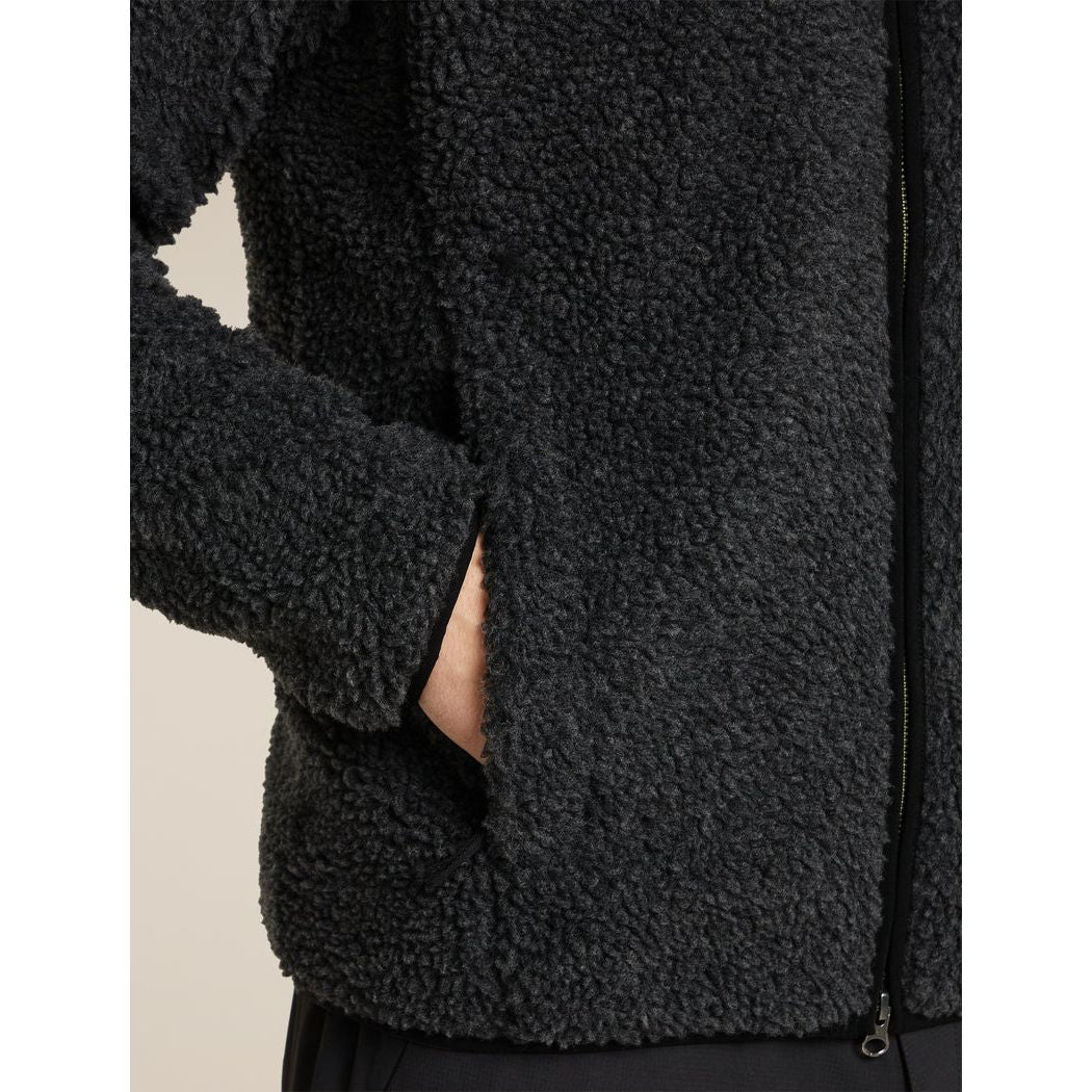 Icebreaker Men's Merino Blend 960 RealFleece High Pile Long Sleeve Zip