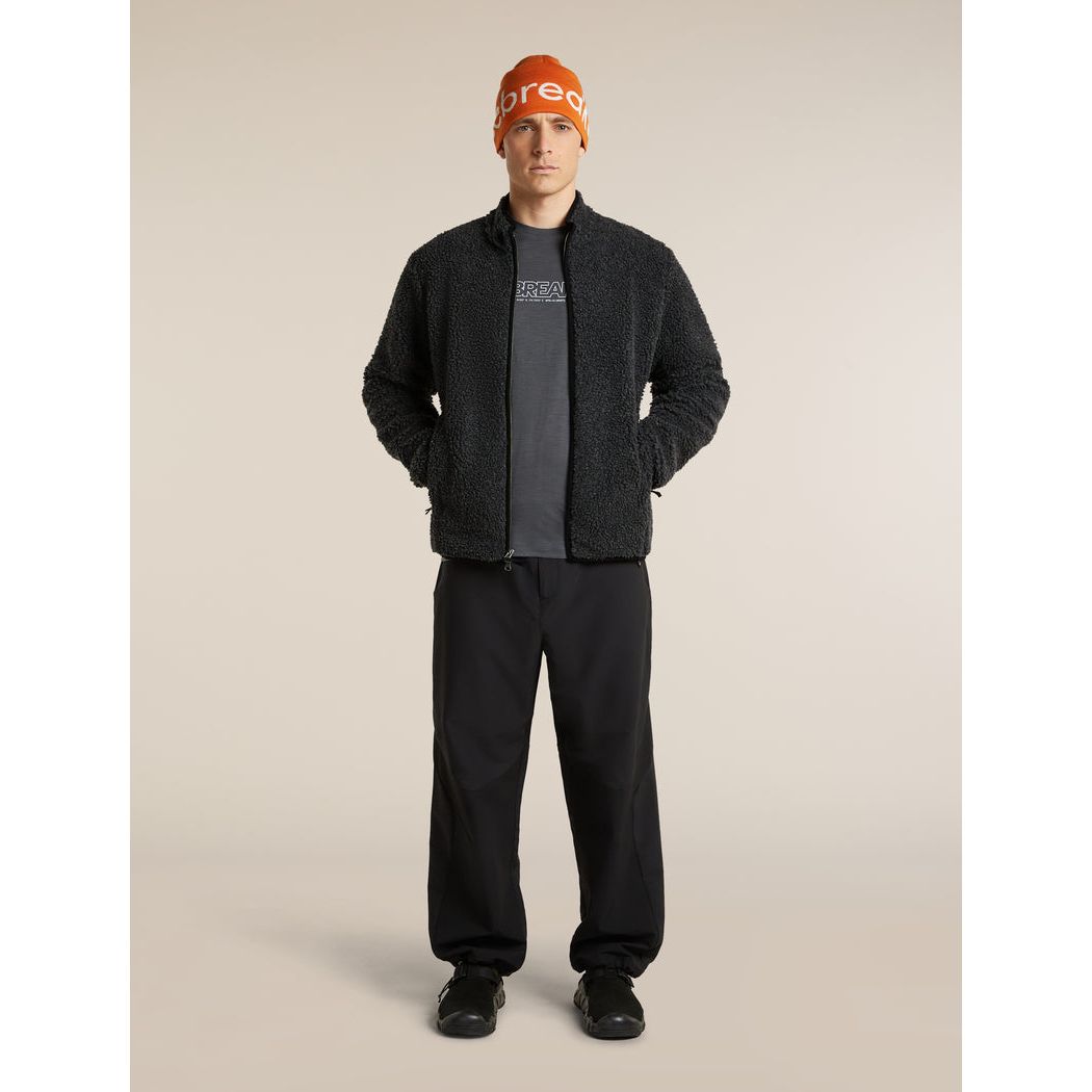 Icebreaker Men's Merino Blend 960 RealFleece High Pile Long Sleeve Zip