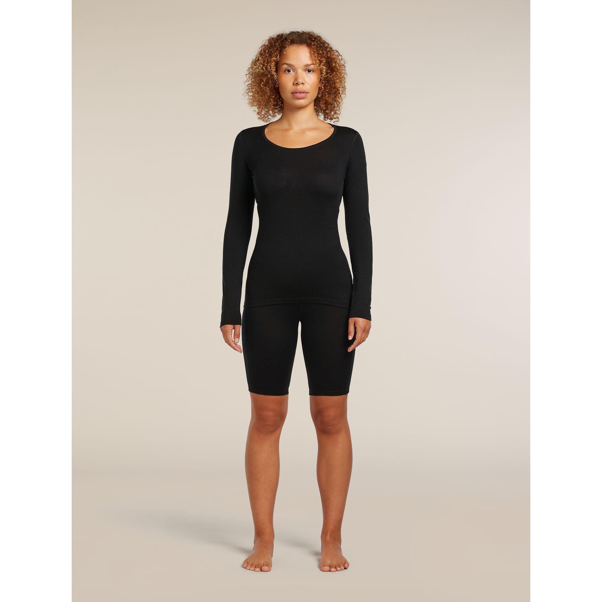 Icebreaker Women's 200 Oasis Long Sleeve Scoop Thermal Top