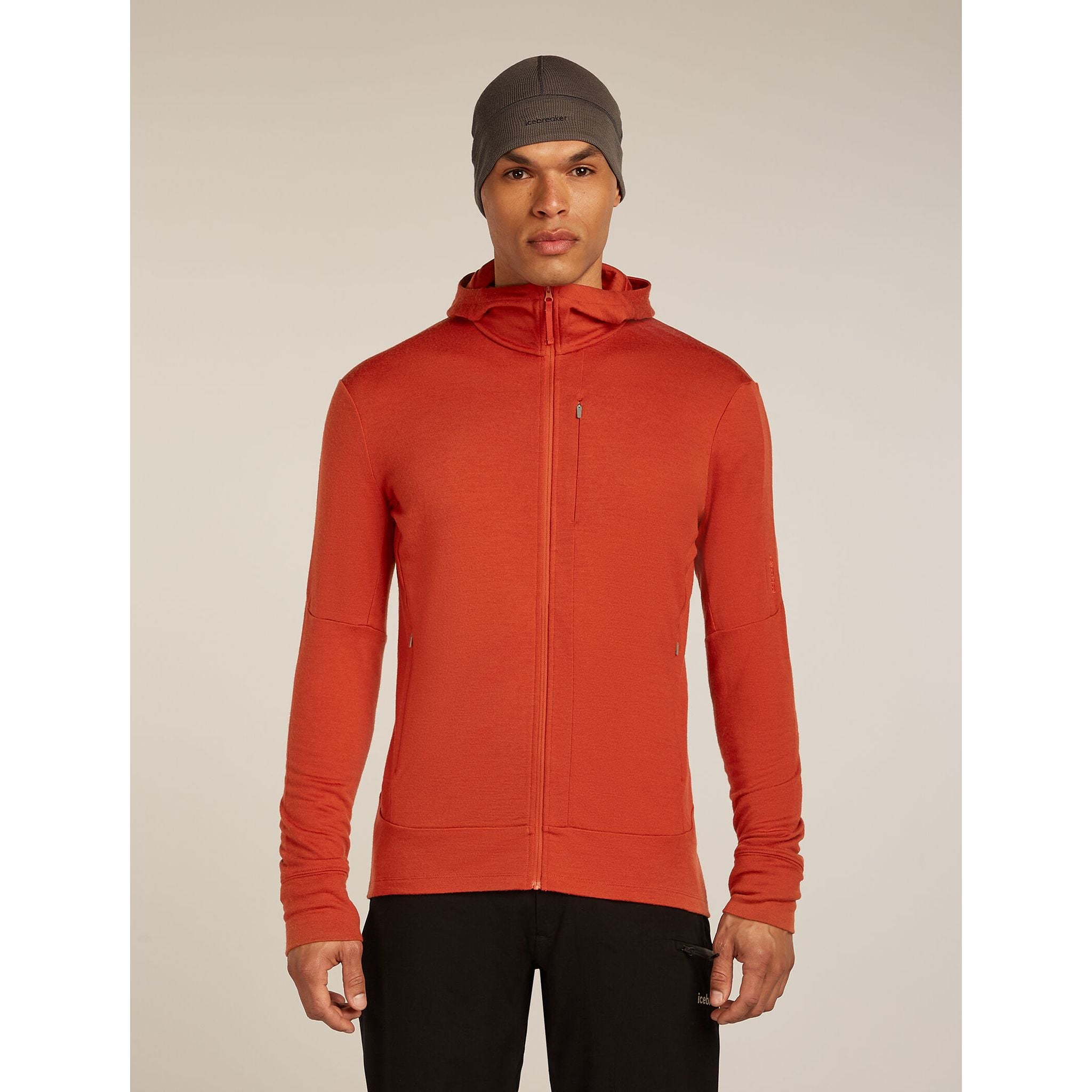Icebreaker Men's Merino 260 Quantum Long Sleeve Zip Hoodie