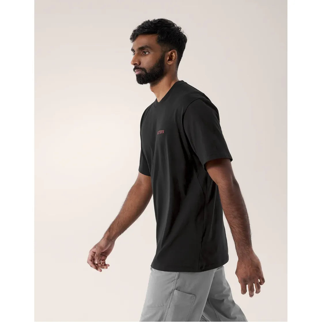 Arc'teryx Men's Kragg Supima Blurred Bird Short Sleeve T-Shirt