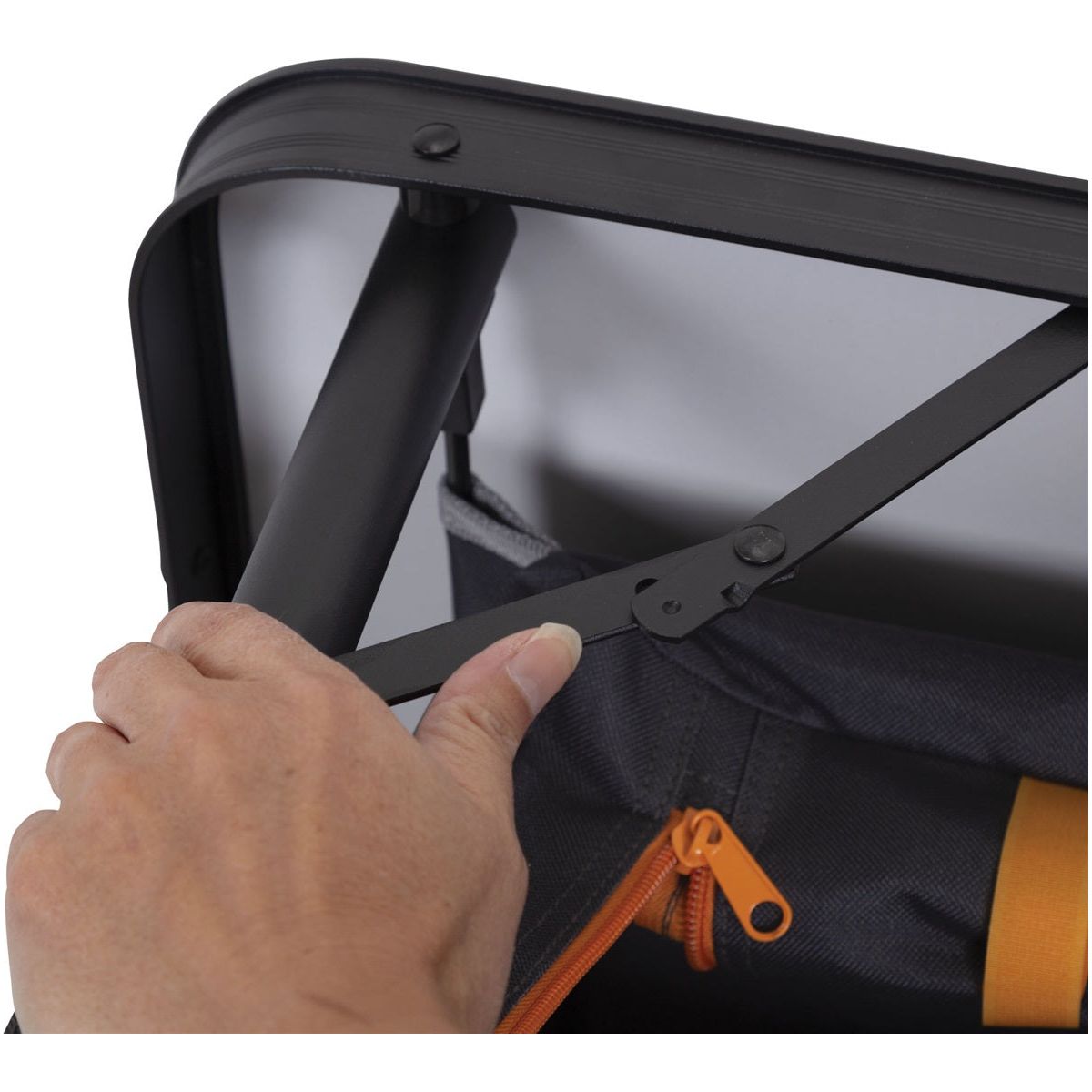 Kiwi Camping Bi-Fold Table with Pantry Outside Sports