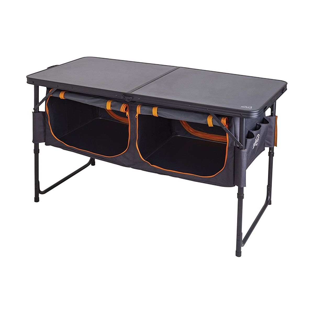 Kiwi Camping Bi-Fold Table with Pantry Outside Sports