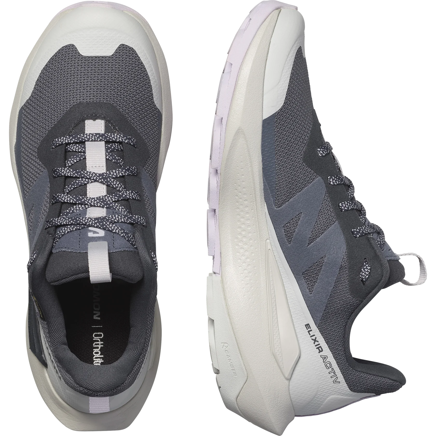 Salomon Women's Elixir Activ Gore-Tex India Ink/Glacier Gray/Orchid Petal