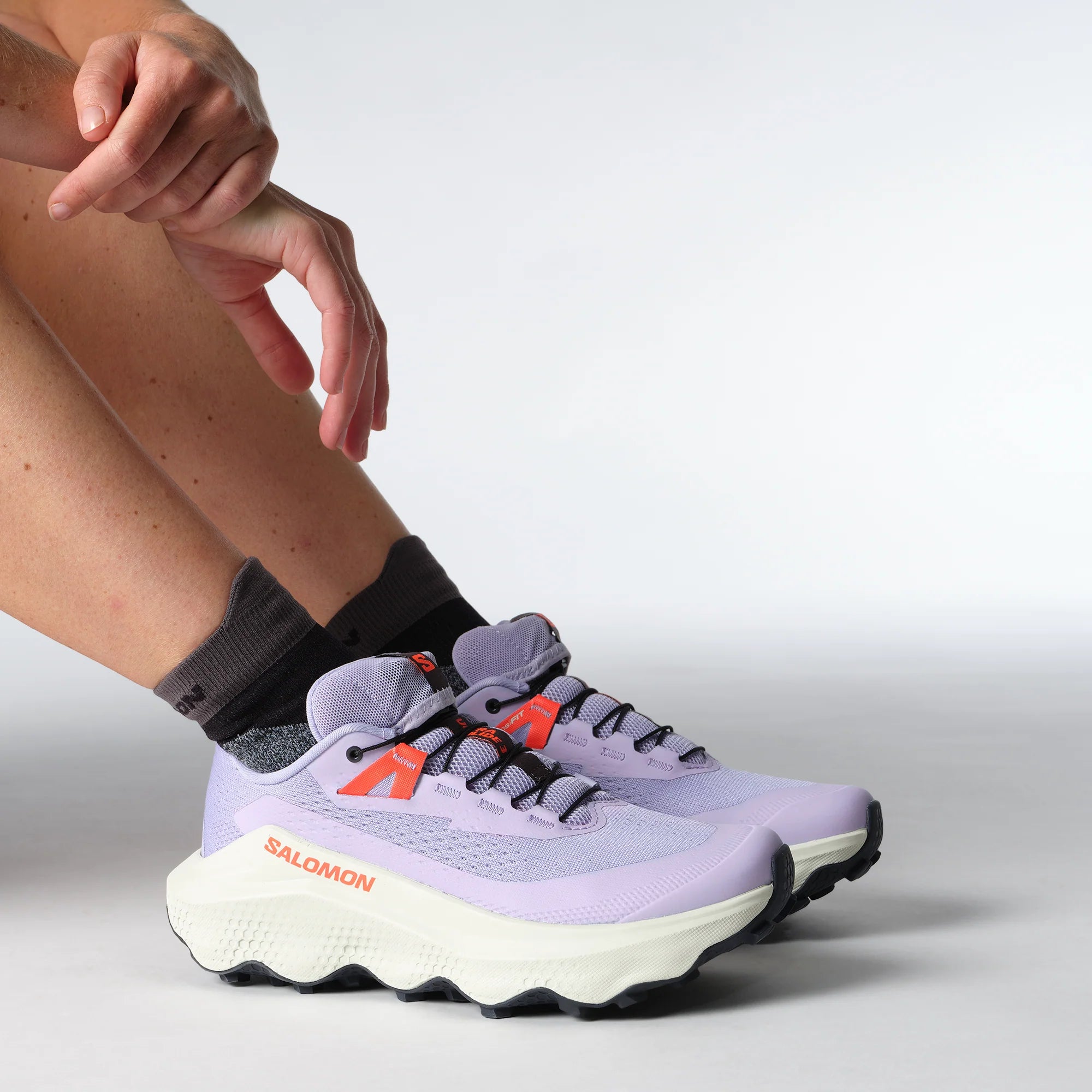 Salomon Women's Ultra Glide 3 Cosmic Sky/Icicle/Neon Flame