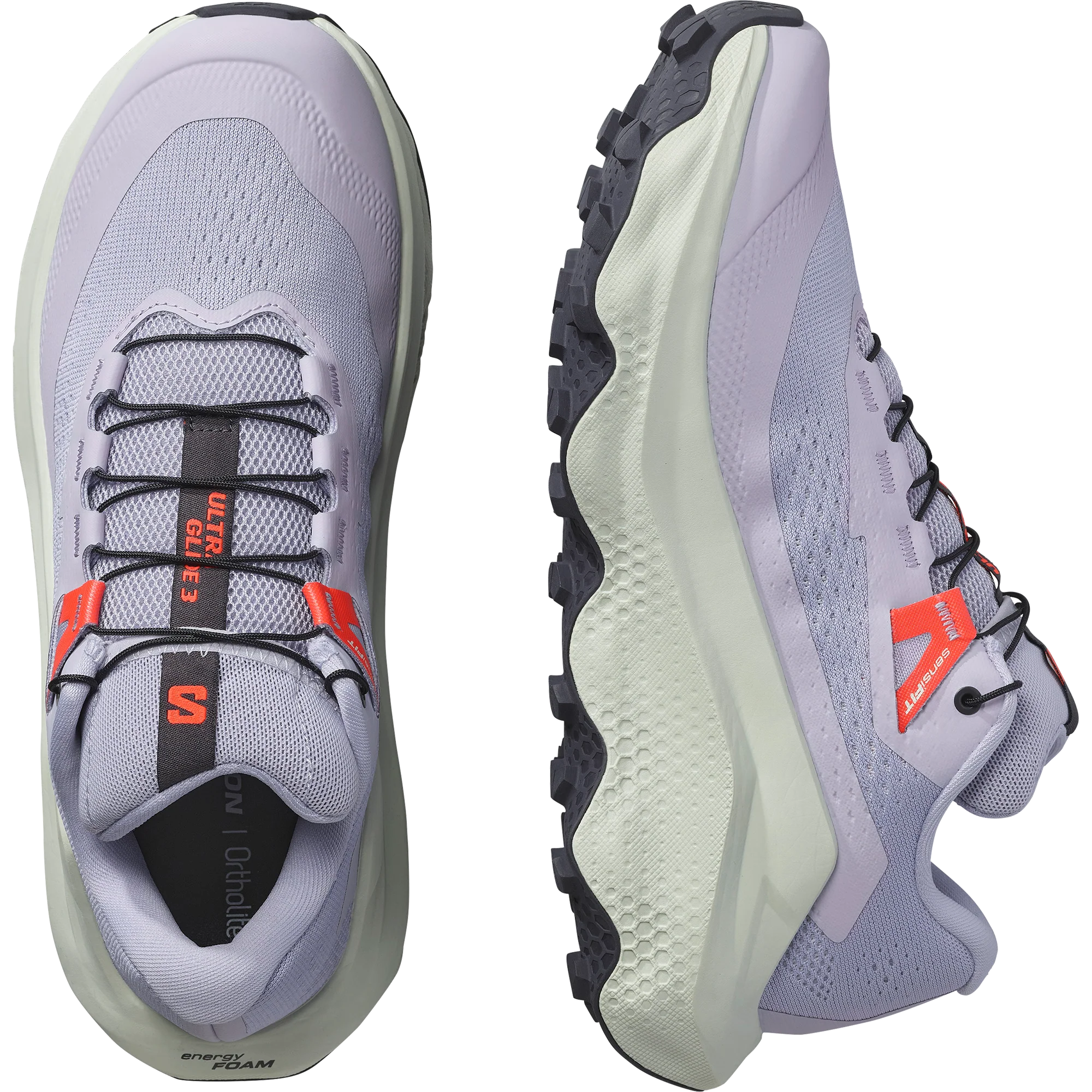 Salomon Women's Ultra Glide 3 Cosmic Sky/Icicle/Neon Flame