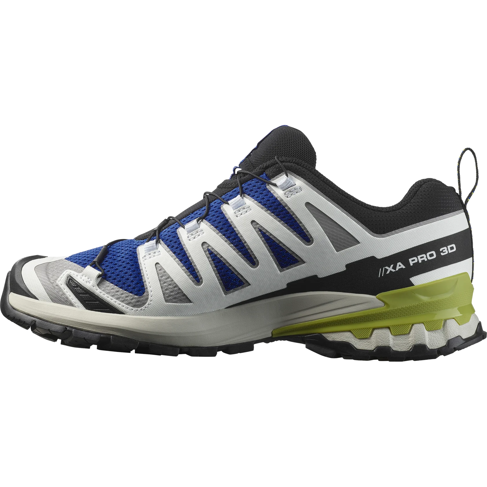 Salomon Men's Xa Pro 3D V9 Nautical Blue/Alloy/Dark Citron