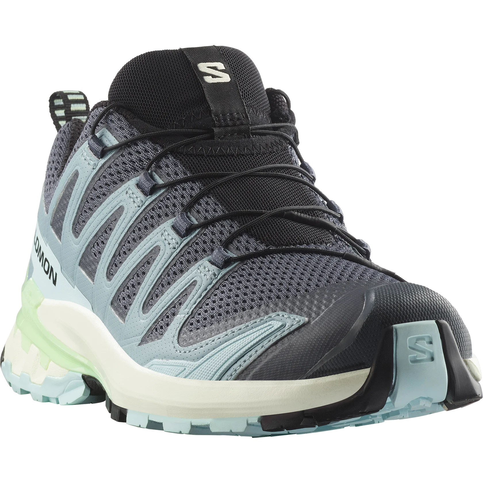 Salomon Women's Xa Pro 3D V9 Turbulence/Iced Aqua/Patina Green