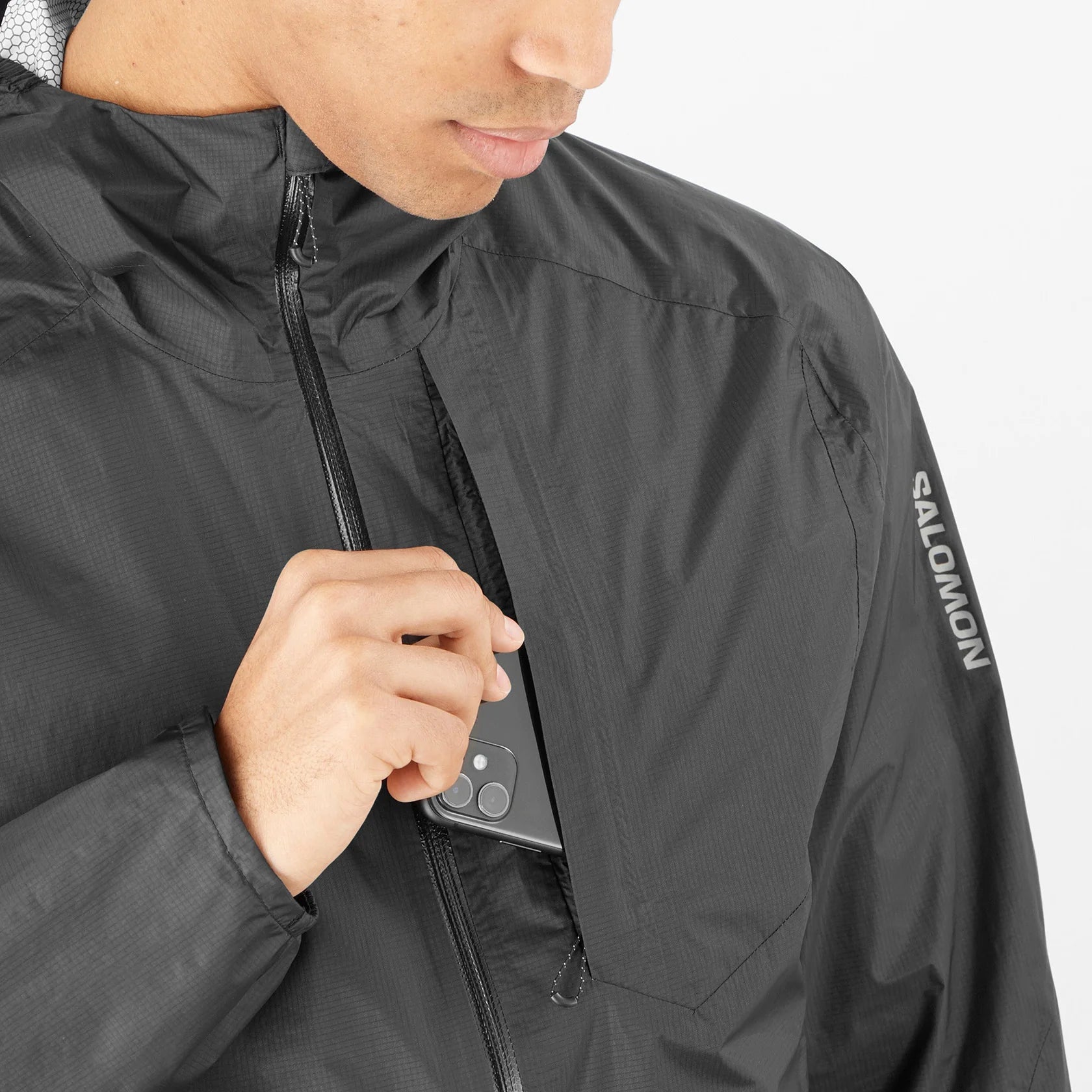 Salomon Men's Bonatti Waterproof Rain Jacket