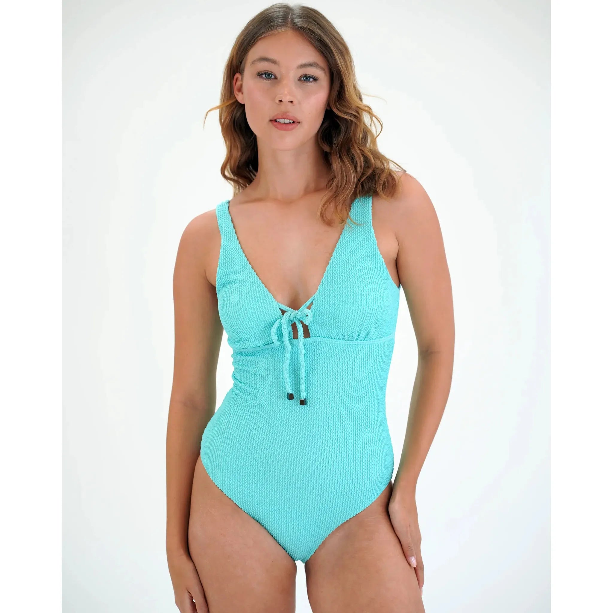 Moontide Women's Retro Deco Plunge Swimsuit