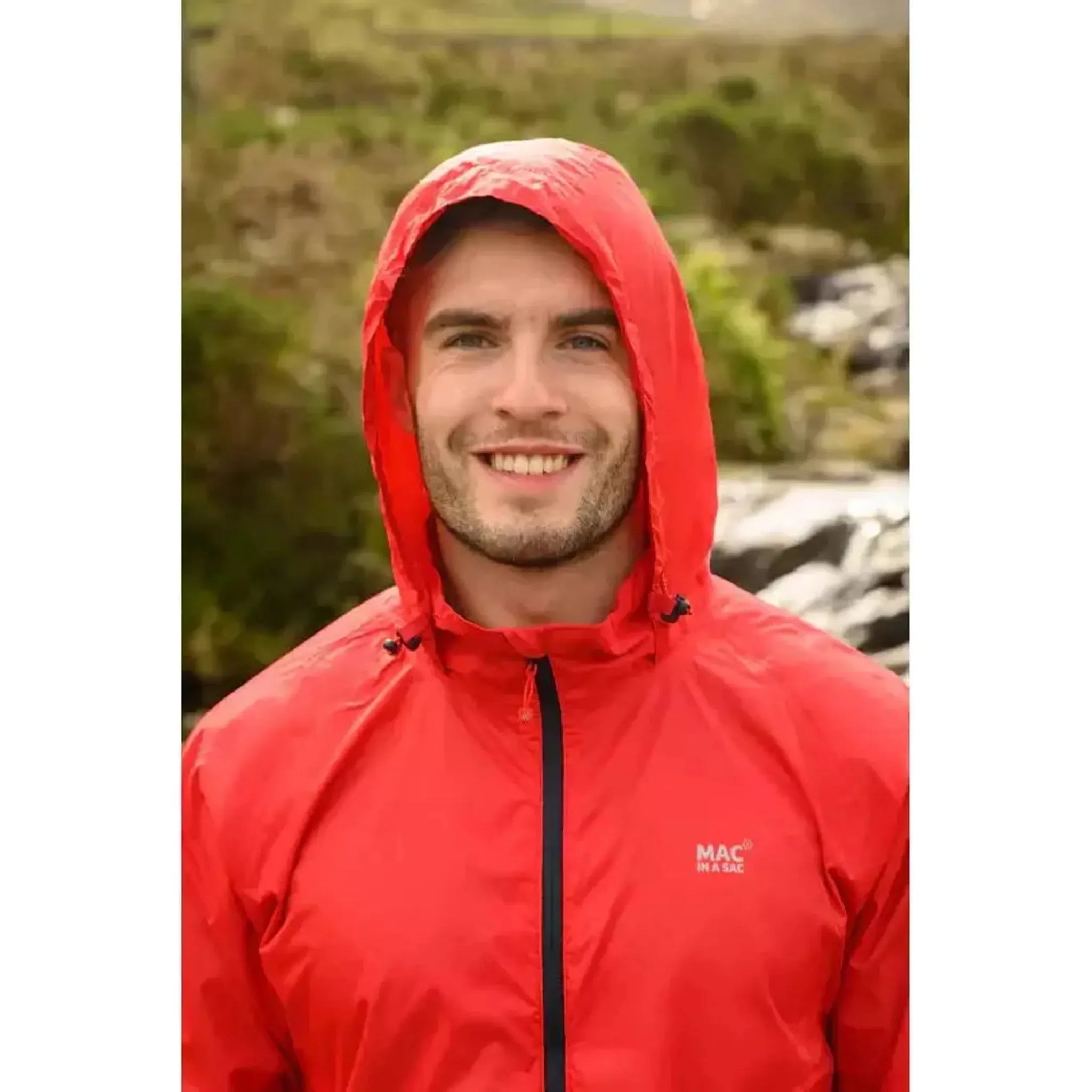 Mac-In-A-Sac Adult Rain Jacket Outside Sports