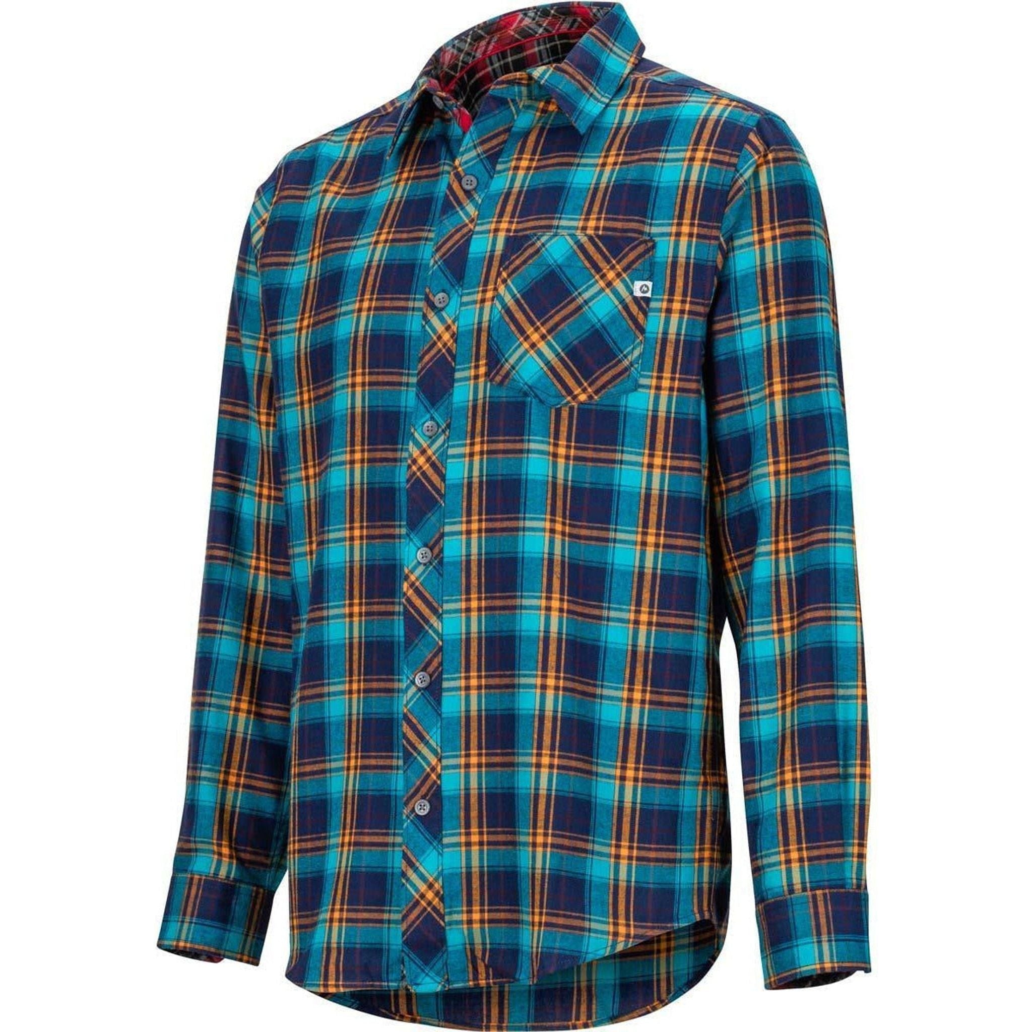Marmot Mens Anderson LW Flannel Shirt Outside Sports