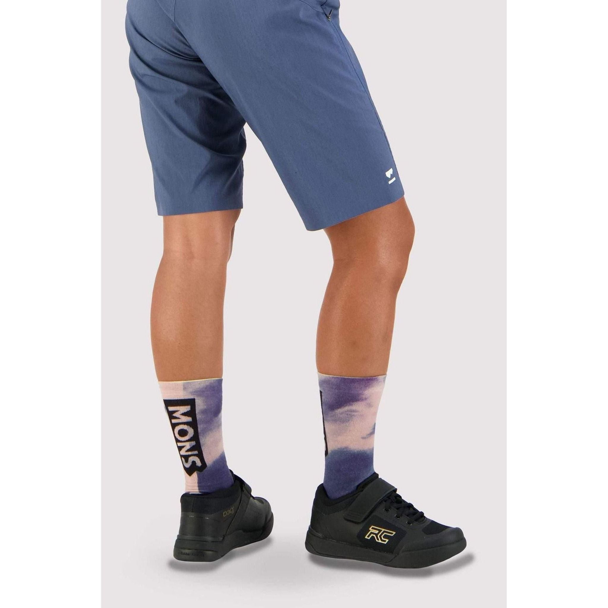 Mons Royale Unisex Atlas Crew Sock Digital Outside Sports