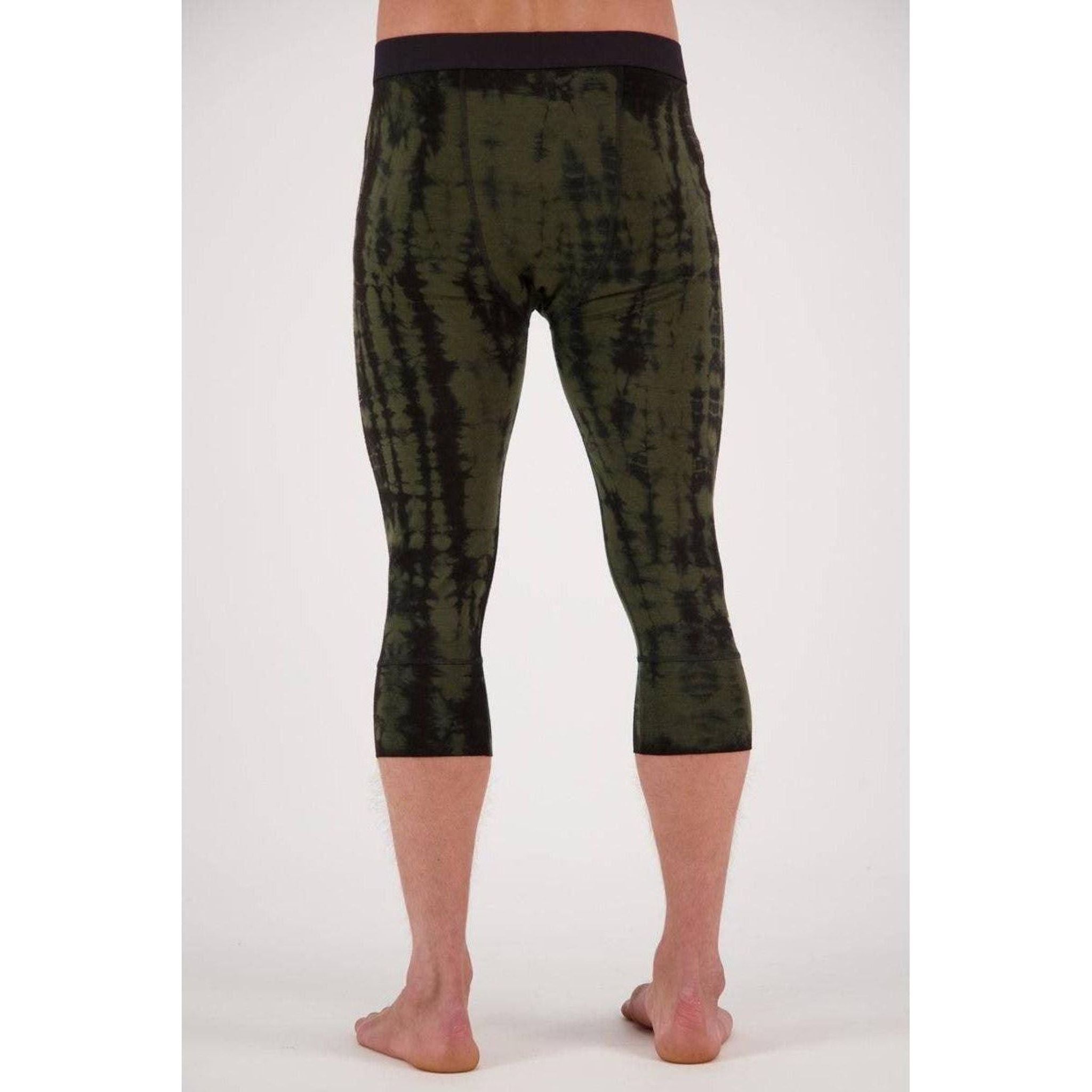Mons Royale Mens Cascade 3/4 Leggings Outside Sports
