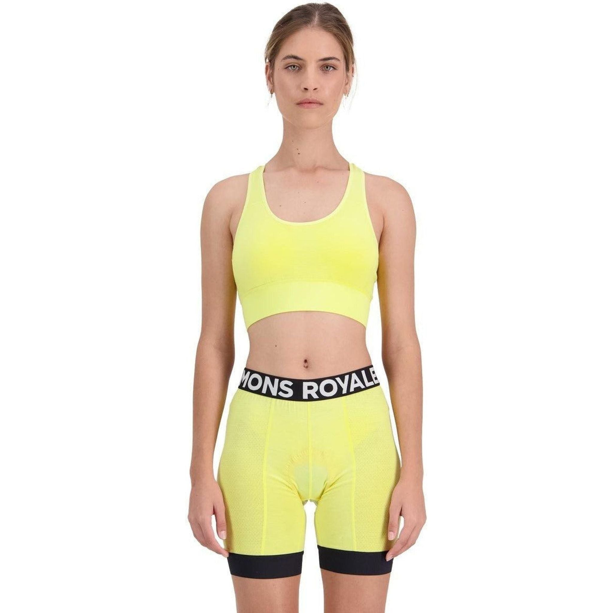 Mons Royale Womens Stratos Sports Bra Shift Box Outside Sports