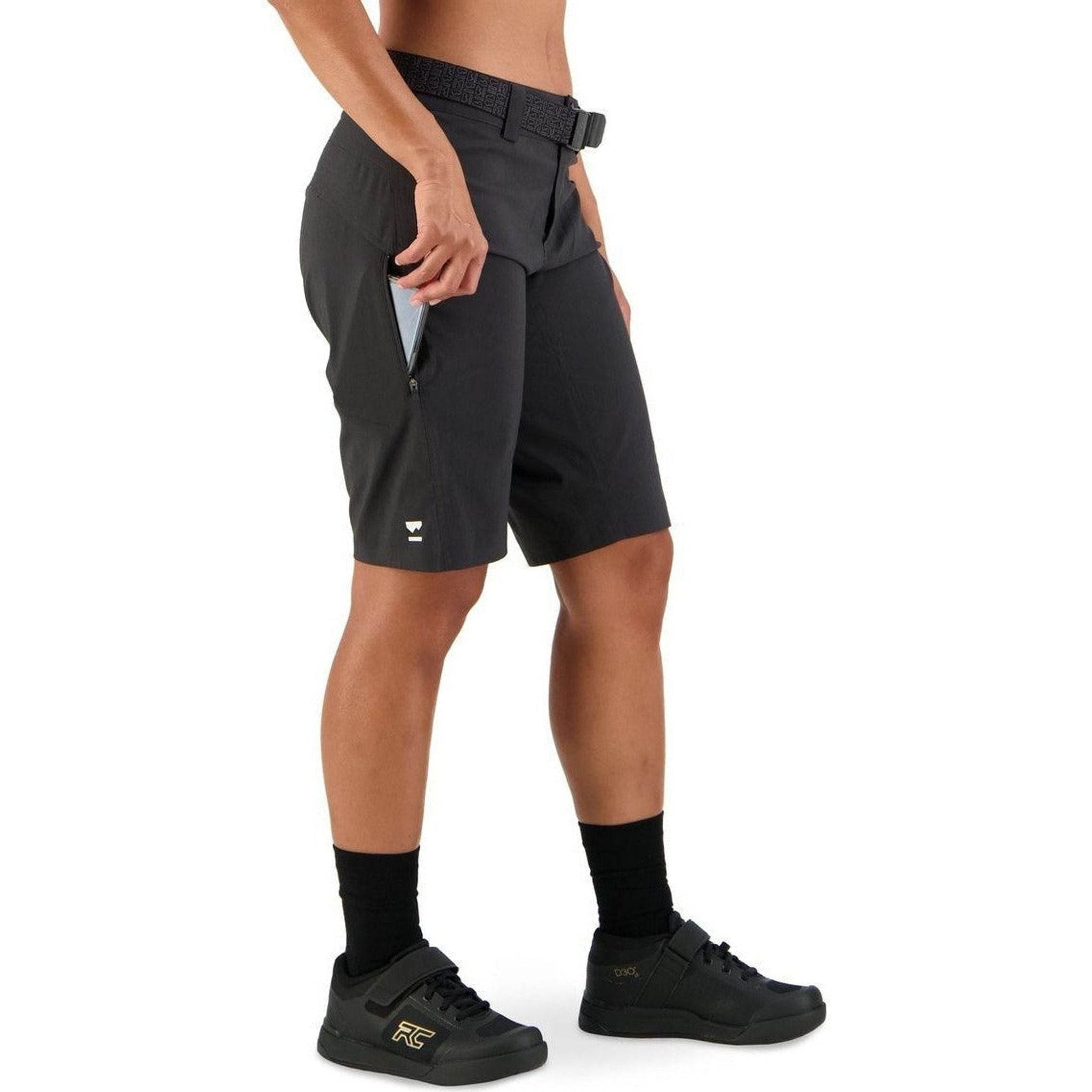 Mons Royale Womens Virage Bike Shorts Outside Sports