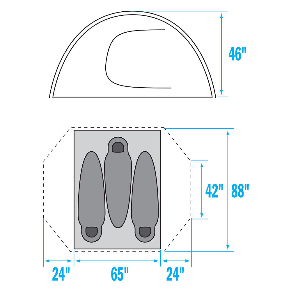The North Face Stormbreak 3-Person Tent