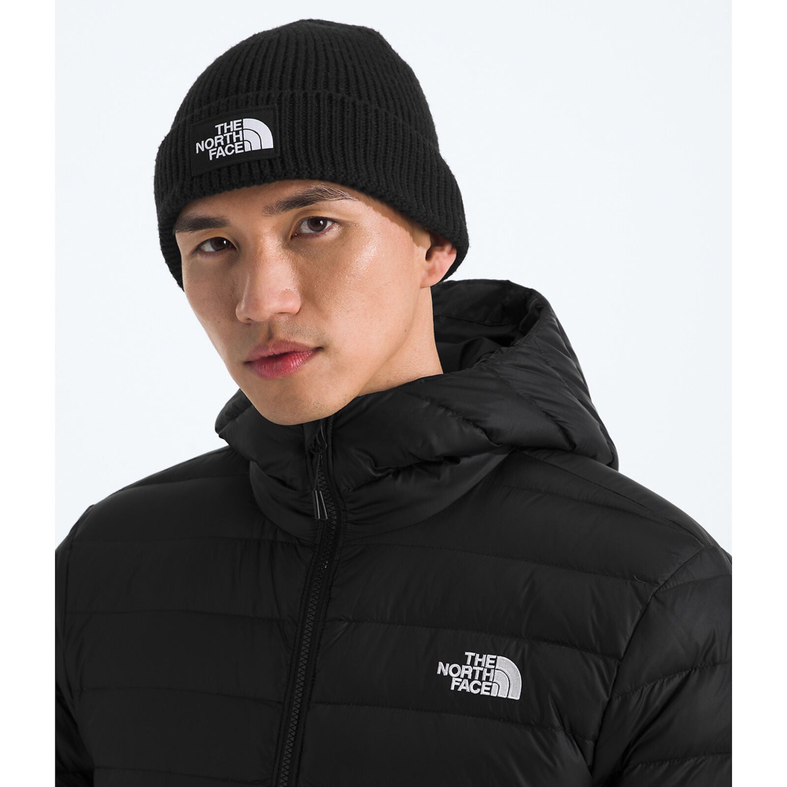 The North Face TNF Logo Box Cuffed Beanie