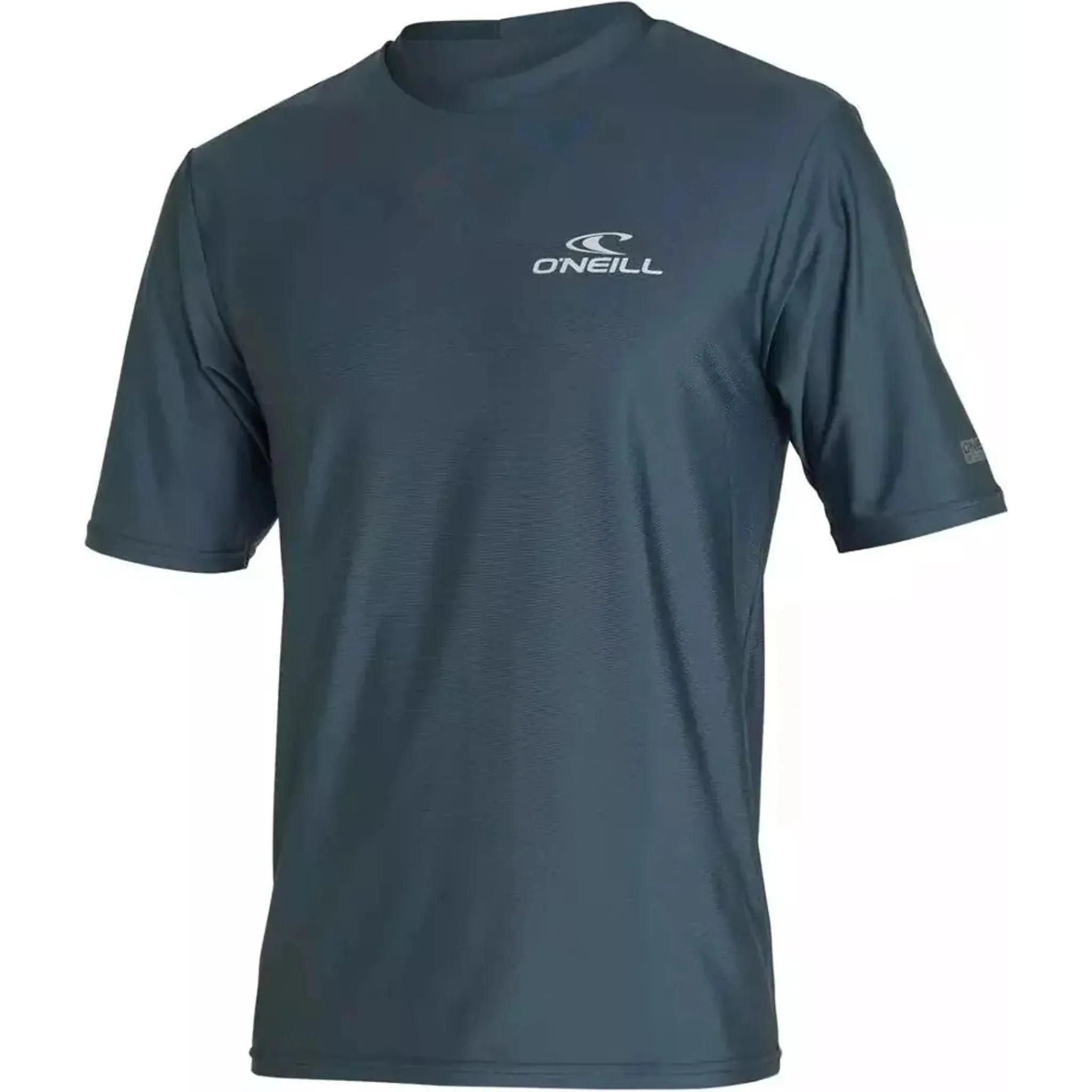 O'neill Mens Reactor UV Short Sleeve Rash Tee Outside Sports