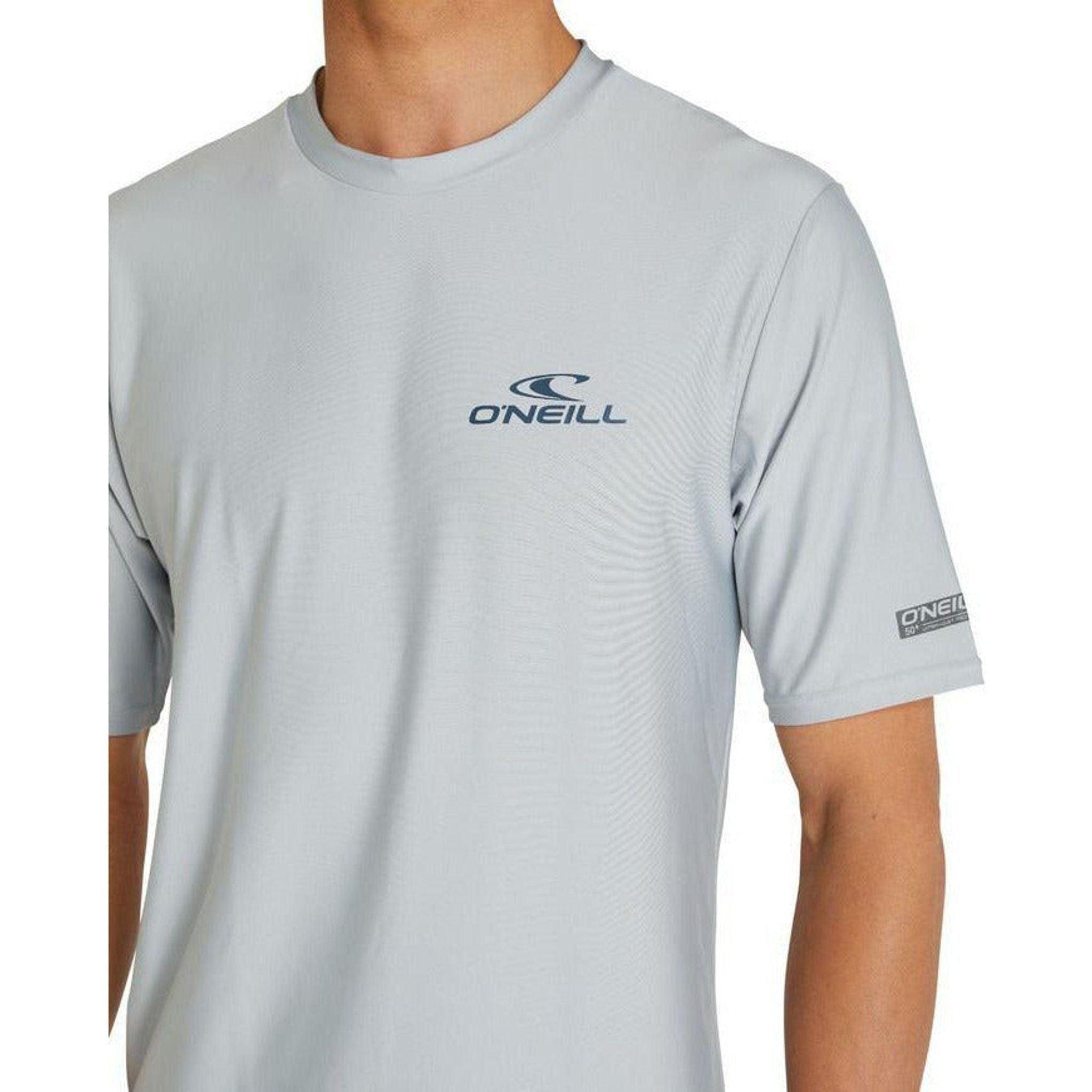 O'neill Mens Reactor UV Short Sleeve Rash Tee Outside Sports