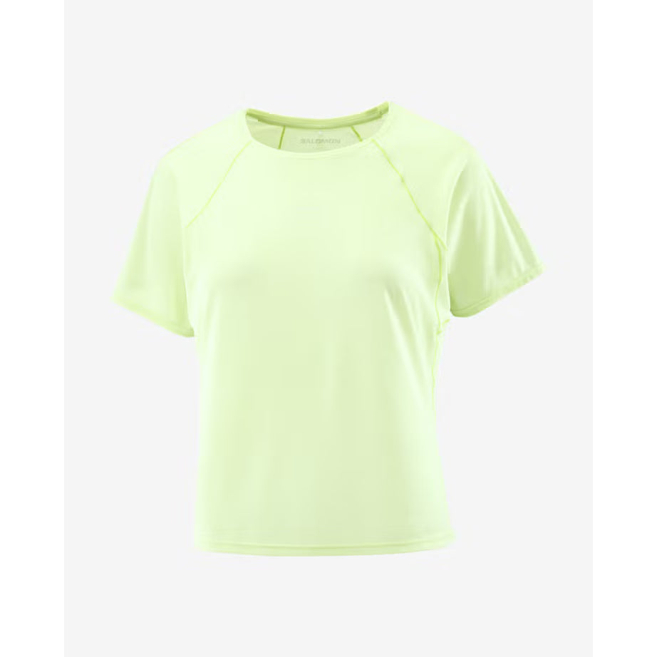 Salomon Women's Shakeout Air Cropped T-Shirt