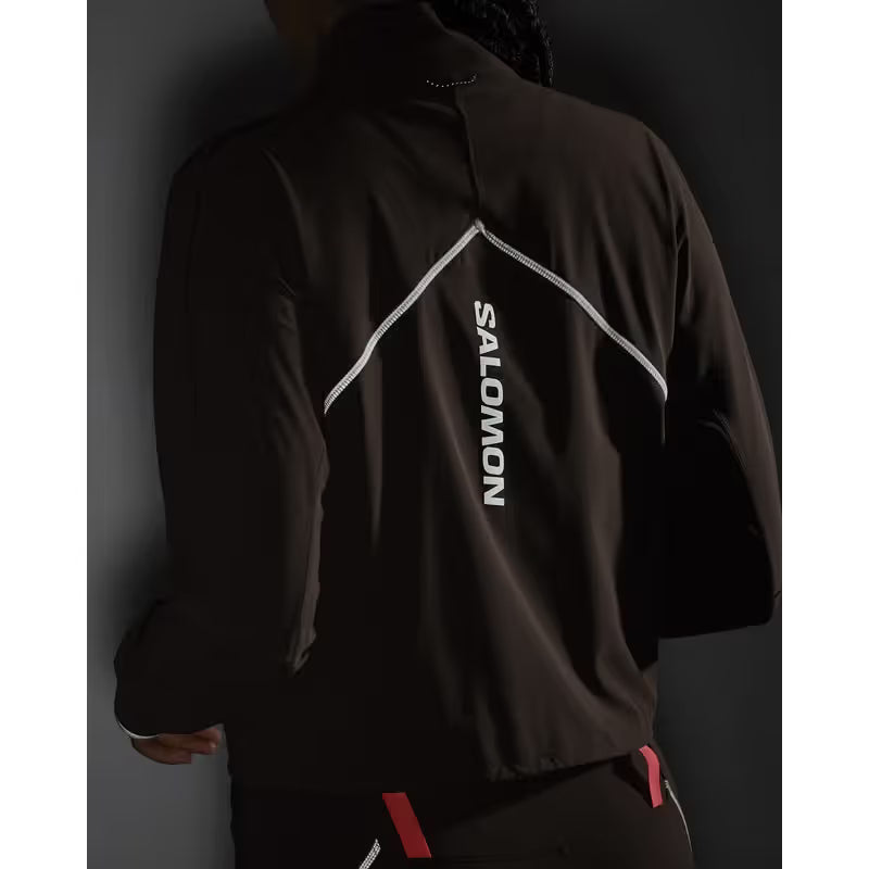 Salomon Women's Sense Aero Hybrid Cropped Fleece