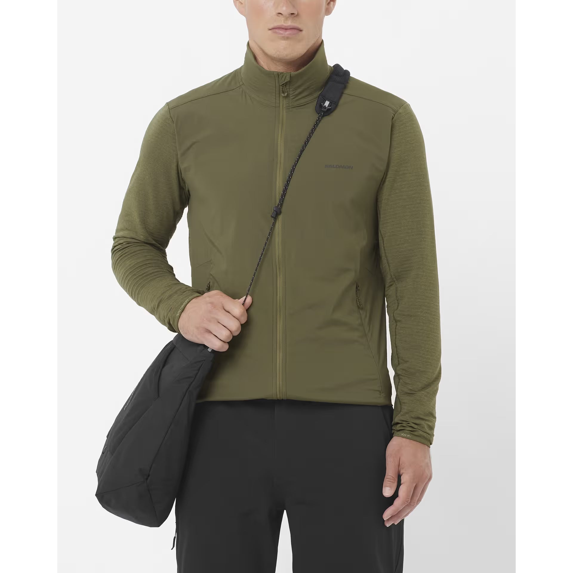 Salomon Men's Essential Lightwarm Hybrid Jacket