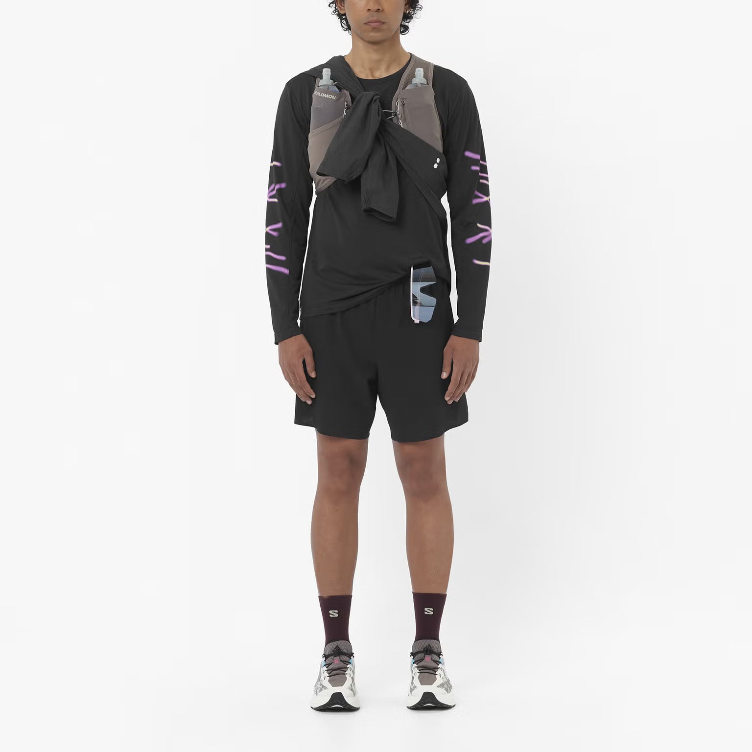 Salomon Men's Shakeout Core Gfx Long Sleeve T-Shirt