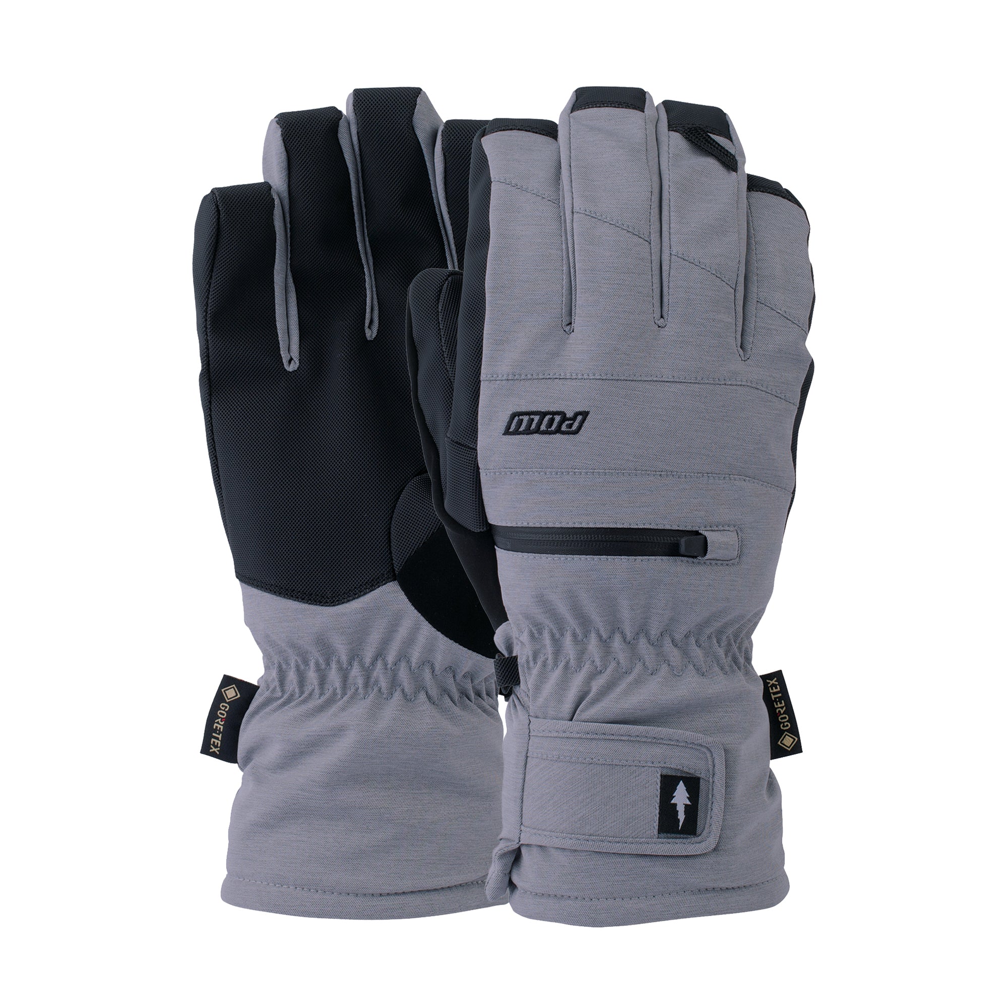 POW Men's Wayback Short GTX Ski Gloves Outside Sports
