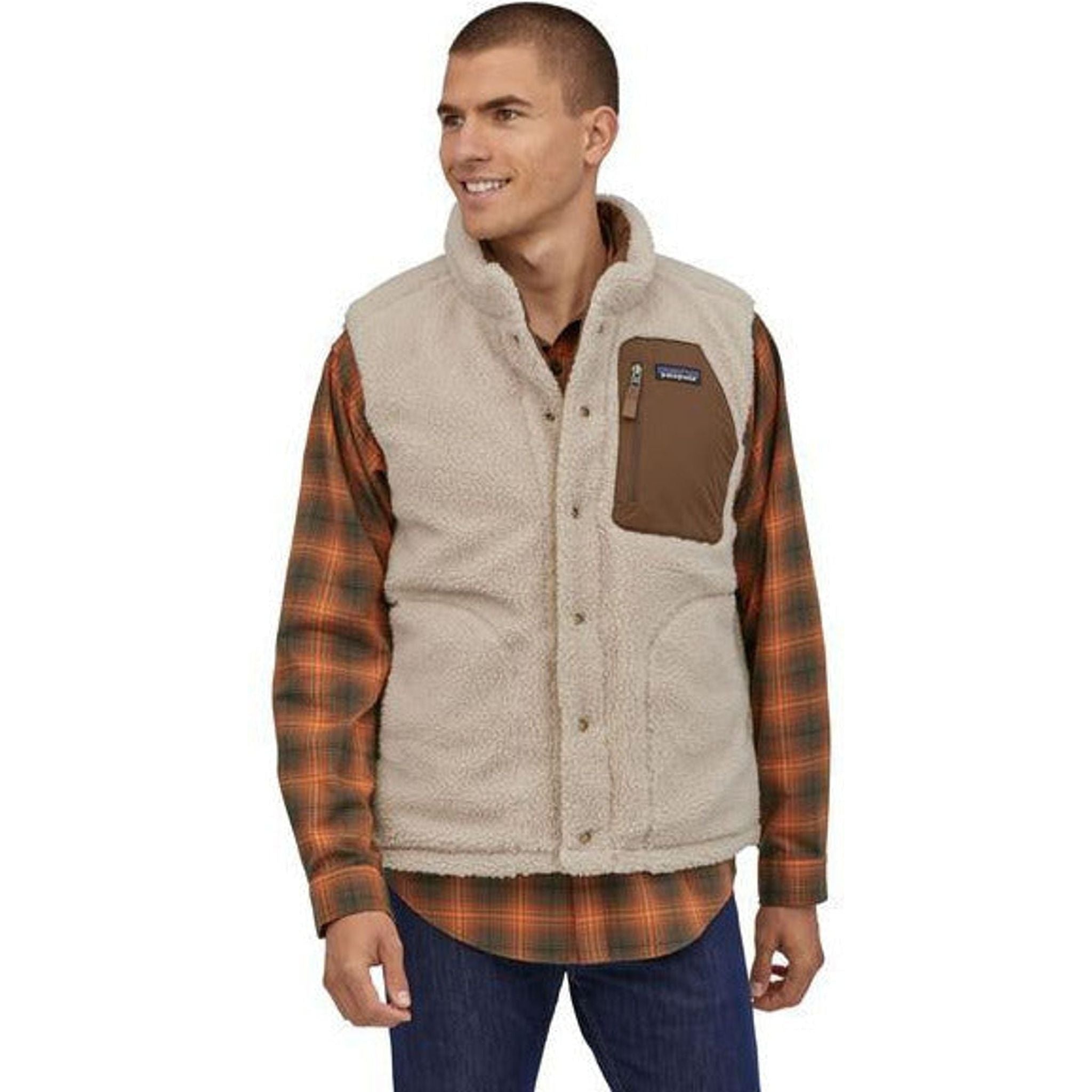 Patagonia Mens Reversible Bivy Down Vest Outside Sports