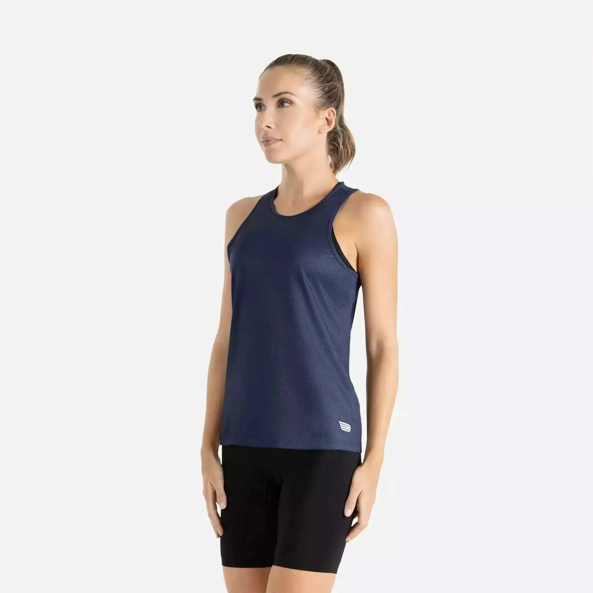 Pressio Womens Hapai Singlet Wideback Outside Sports