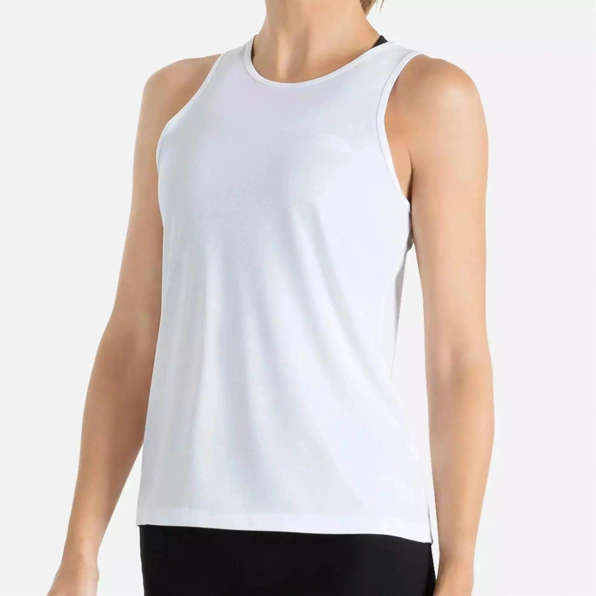 Pressio Womens Hapai Singlet Wideback Outside Sports