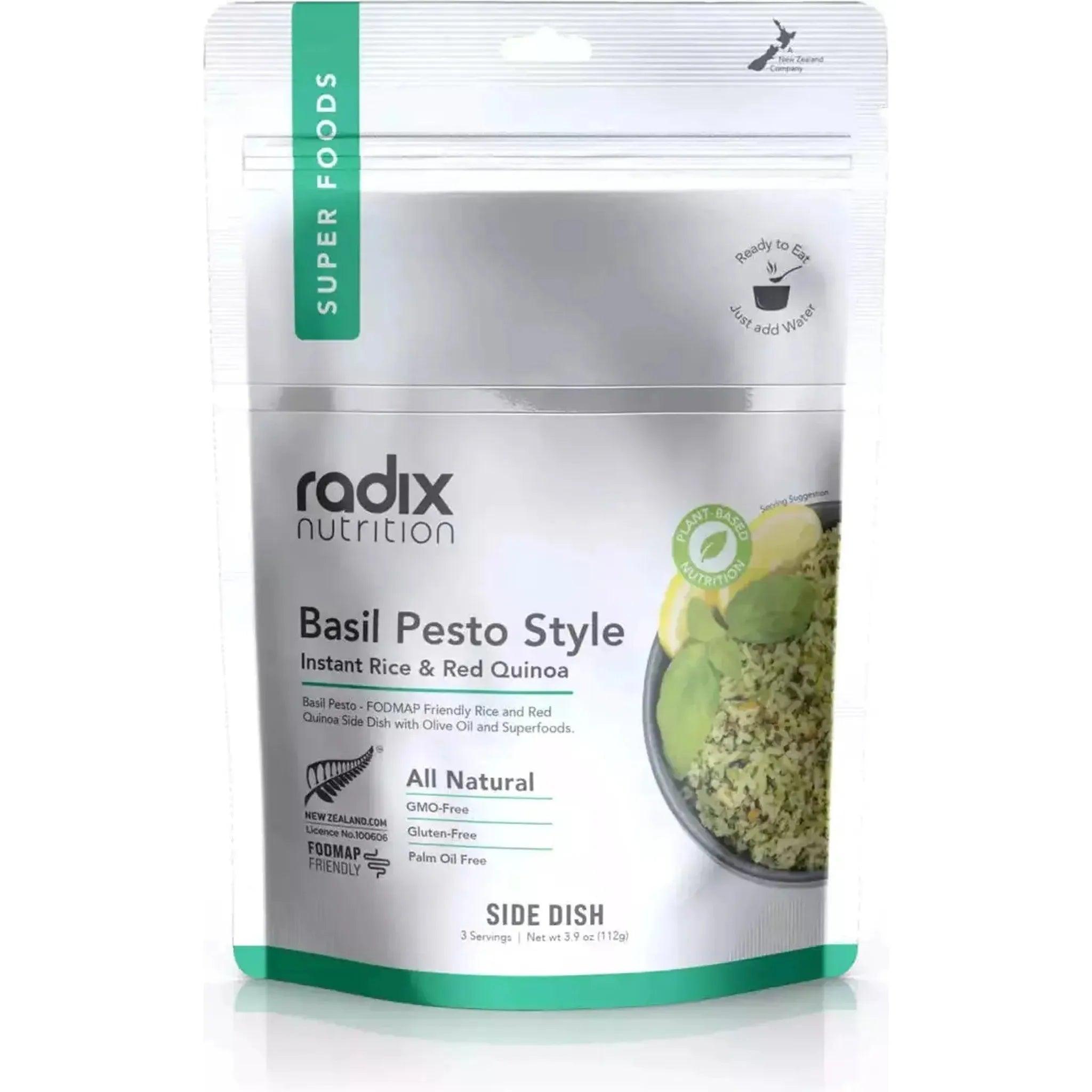 Radix Nutrition Superfood Grain Mix Basil Pesto Style Outside Sports