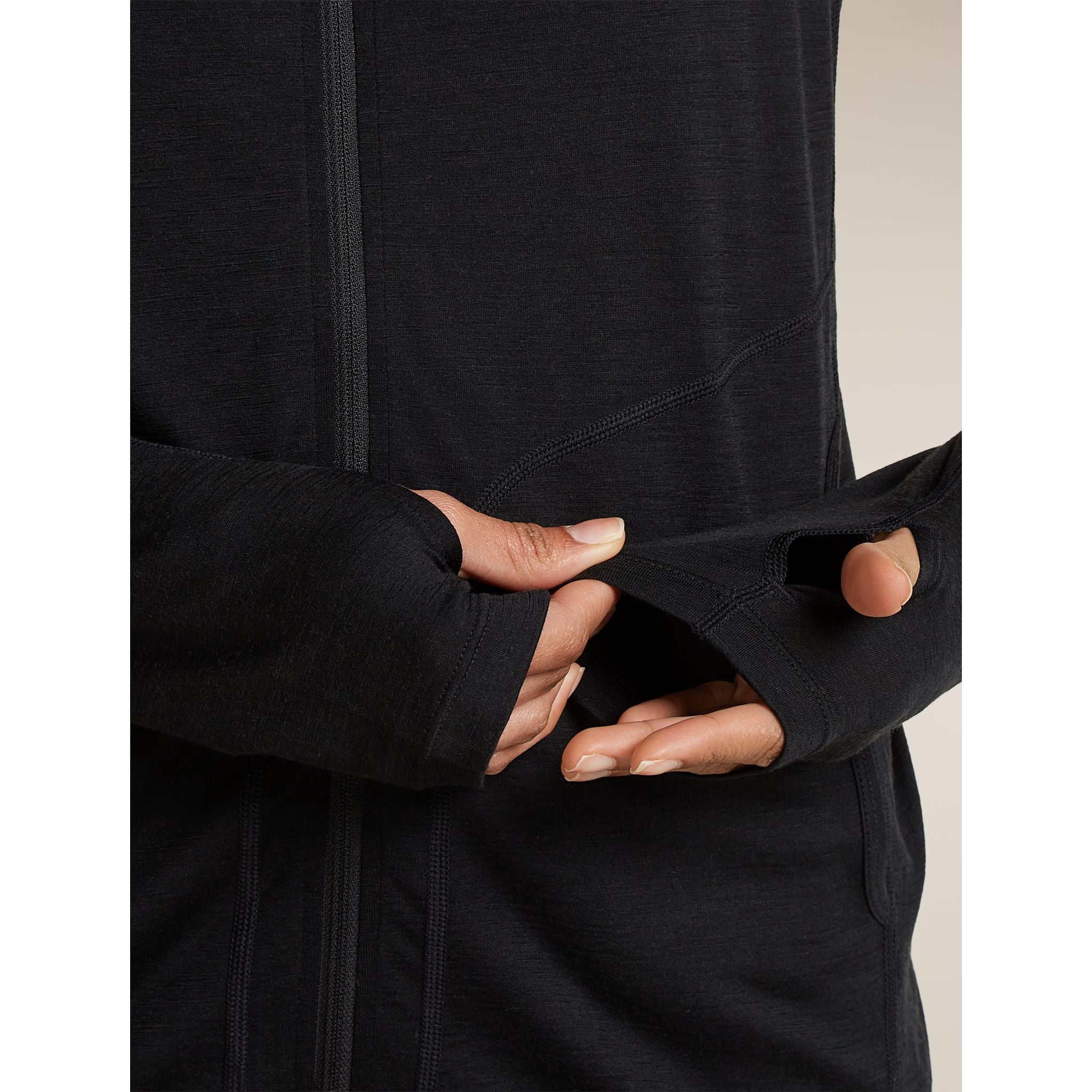 Icebreaker Women's 150 MerinoFine Ace LS Zip Hoodie UPF