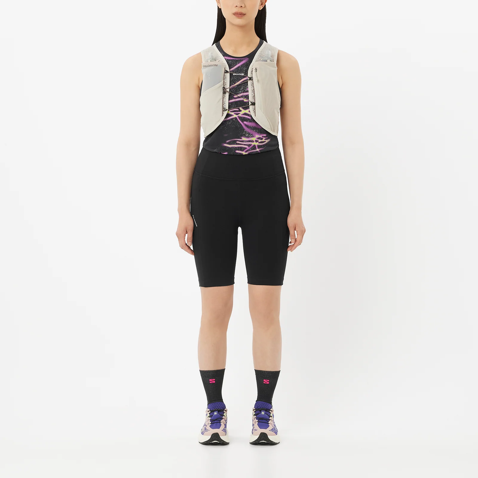 Salomon Women's Shakeout Core Graphic Tank