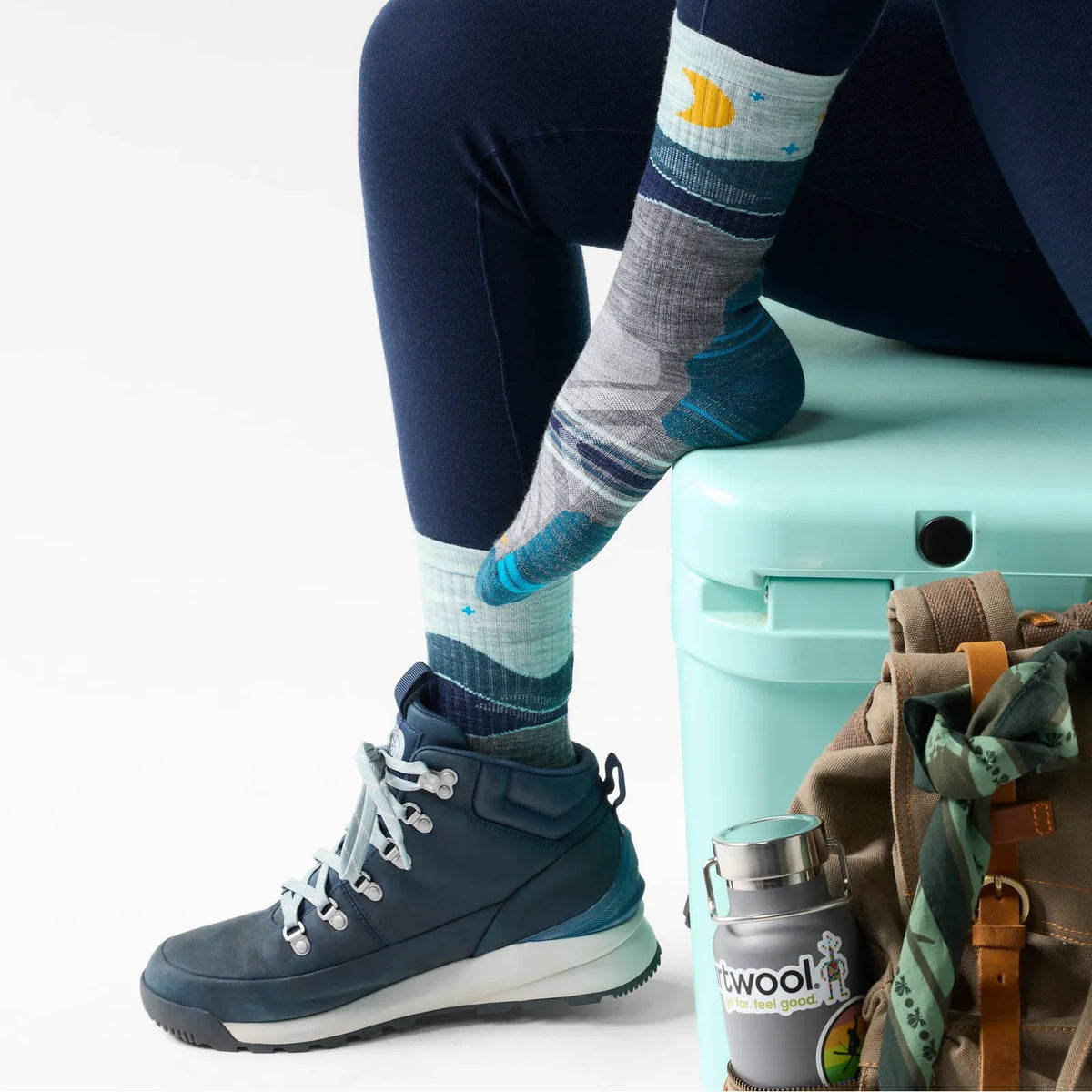 Smartwool Women's Targeted Cushion Lunar Trek Crew Hiking Socks